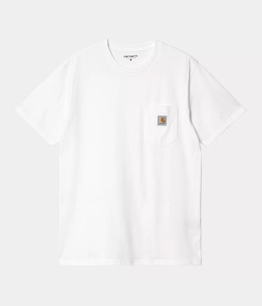 CARHARTT WIP POCKET T-SHIRT I030434 WEISS - Shoelosophy