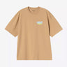 CARHARTT WIP 러기지 라벨 티셔츠 I036892 DUSTY HAMILTON BROWN - Shoelosophy
