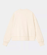 CARHARTT WIP WOMENS ELDON SWEATSHIRT I034373 NATURAL - Shoelosophy