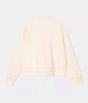 CARHARTT WIP WOMENS ELDON SWEATSHIRT I034373 NATURAL - Shoelosophy