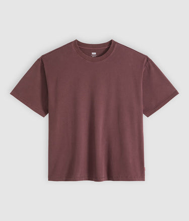 LEVI'S BOXY SHORT SLEEVE TEE 0049F-0037 VINYARD WINE