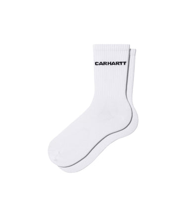 CARHARTT WIP WOMENS LINK SOCKS I033005 WEISS SCHWARZ - Shoelosophy