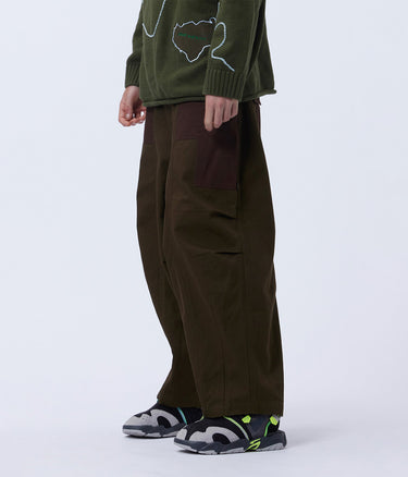 P.A.M. CONTRAST PONDERING WIDE LEG PANT OLVIE - Shoelosophy