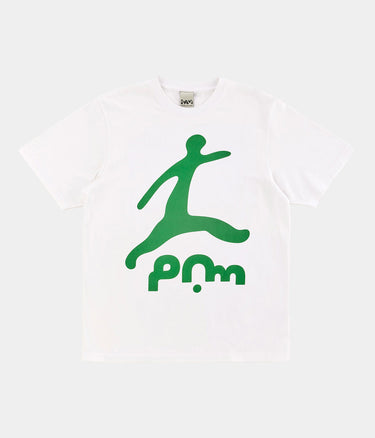 P.A.M. LEAP SS TEE WHITE - Shoelosophy