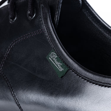 PARABOOT CASTEL MARCHE NOIR LIS MAT 702812 MADE IN FRANCE - Shoelosophy