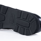 PARABOOT CASTEL MARCHE NOIR LIS MAT 702812 MADE IN FRANCE - Shoelosophy
