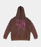 PIG BABY HOODED SWEATSHIRT DIRT - Shoelosophy