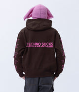 PIG BABY HOODED SWEATSHIRT DIRT - Shoelosophy