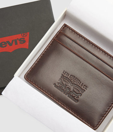 LEVI'S VINTAGE LEDER-KARTENHÜLLE 005H1-0000 BRAUN