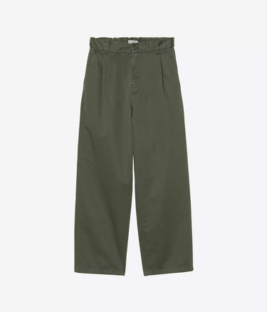 CARHARTT WIP WOMENS MARV PANT I036523 OPUNTIA STONE WASHED - Shoelosophy