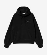 CARHARTT WIP WOMENS HOODED CASEY SWEATSHIRT I032644 SCHWARZ - Shoelosophy
