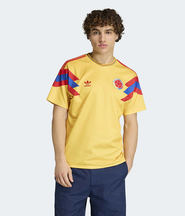 ADIDAS ORIGINALS COLOMBIA 90S JERSEY JN3713 GELB GOLD GELB - Shoelosophy
