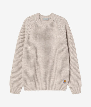 CARHARTT WIP FIRTH SWEATER I035388 FLEUR DE SEL - Shoelosophy