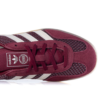 ADIDAS WOMENS GAZELLE INDOOR IH9382 SHADOW RED WONDER BEIGE - Shoelosophy