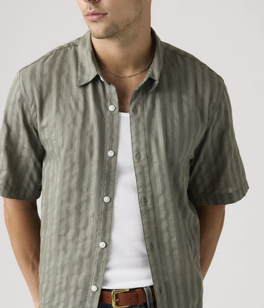 LEVI'S LAMA ボクシーシャツ 005GH-0002 MULLED BASIL - Shoelosophy