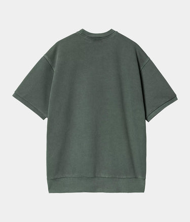CARHARTT WIP LIBRARY SWEATSHIRT I034727 CONIFER GARMENT DYED - Shoelosophy