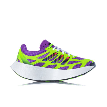 ADIDAS WOMENS ADIZERO ARUKU JP5566 ACTIVE PURPLE SOLAR GREEN - Shoelosophy