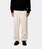 CARHARTT WIP ALBERT PANT I034804 NATURAL RINSED - Shoelosophy