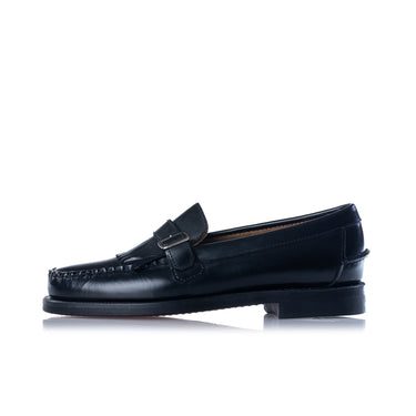 SEBAGO CITYSIDES ALES 76117WW SCHWARZER HERREN-MOKASSIN-KILTIE-LOAFER - Shoelosophy