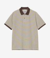 CARHARTT WIP DION POLO I036306 STRIPE WAX WAFFLE - Shoelosophy