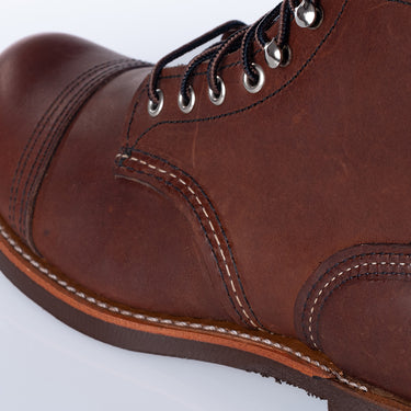 RED WING IRON RANGER 8111 MADE IN USA AMBER - Shoelosophy