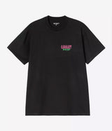 CARHARTT WIP 러기지 라벨 티셔츠 I036892 블랙 - Shoelosophy