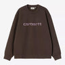 CARHARTT WIP WOMENS CARHARTT SWEATSHIRT I033647 VITOLA PHLOX - Shoelosophy