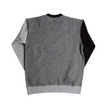 RUSSELL ATHLETIC カラーブロック クルーネック スウェットシャツ ブラック パッチワーク - Shoelosophy
