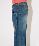 AMISH SUPPLIES TWIST SLUB DENIM JEANS HERREN LOOSE FIT - Shoelosophy