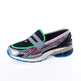 NEW BALANCE 1906 LOAFER U190663V SILVER METALLIC BLACK FIRE CRACKER - Shoelosophy