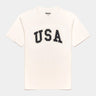 SEBAGO DOCKSIDES DANFORTH T-SHIRT USA WHITE NATURAL - Shoelosophy