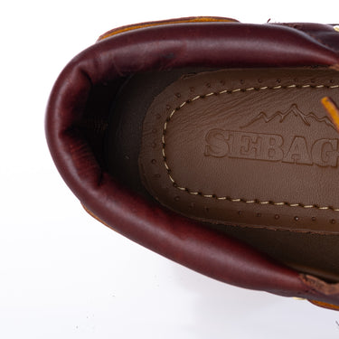 SEBAGO CAMPSIDES ACADIA PREMIUM 75114ZW BRAUN BRGUNDY OUTDOOR MOKASIN - Shoelosophy
