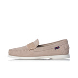 SEBAGO DOCKSIDES DAN BOAT FLESH OUT BEIGE CAMEL LOAFER HERREN WILDLEDER - Shoelosophy
