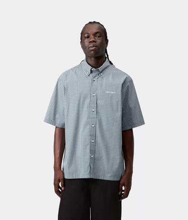 CARHARTT WIP GROFF CHECK I036191 BLUE RIVER - Shoelosophy