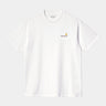 CARHARTT WIP AMERICAN SCRIPT T-SHIRT I029956 WHITE - Shoelosophy
