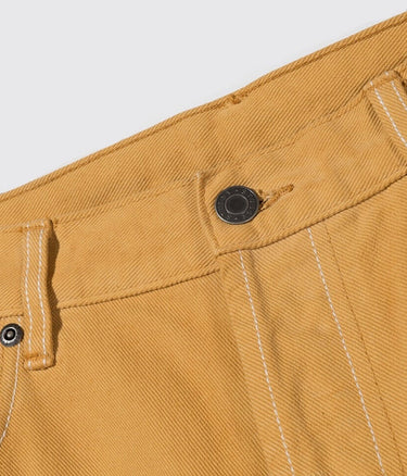STUSSY OVERDYED BIG OL' JEANS 116378 LEMON MAN - Shoelosophy