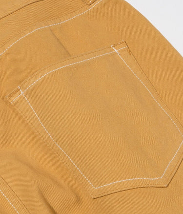 STUSSY OVERDYED BIG OL' JEANS 116378 LEMON MAN - Shoelosophy