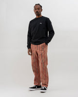 STUSSY UNIFORM PANT DYED 116479 RUST - Shoelosophy