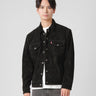 LEVI'S HIGHLAND SWEET SUEDE TRUCKER JACKET A5828-0001 BLACK - Shoelosophy