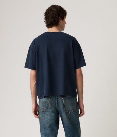 LEVI'S BOXY SHORT SLEEVE TEE 0049F-0036 NIGHTFALL NAVY