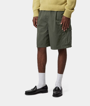 CARHARTT WIP COLE CARGO SHORT I035566 OPUNTIA GARMENT DYED - Shoelosophy