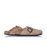 BIRKENSTOCK BOSTON WIRE BUCKLE 1031573 SANDCASTLE MADE IN GERMANY - Shoelosophy