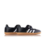 ADIDAS WOMENS SAMBA JANE JQ6445 CARBON BLACK WHITE - Shoelosophy