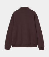 CARHARTT WIP POLO SWEATSHIRT I035532 PALISANDER - Shoelosophy