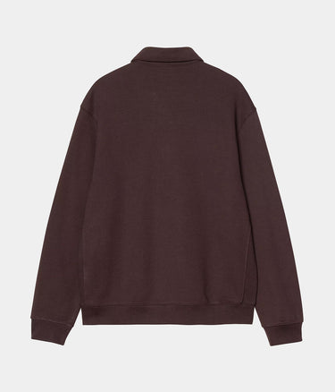 CARHARTT WIP POLO SWEATSHIRT I035532 PALISANDER - Shoelosophy
