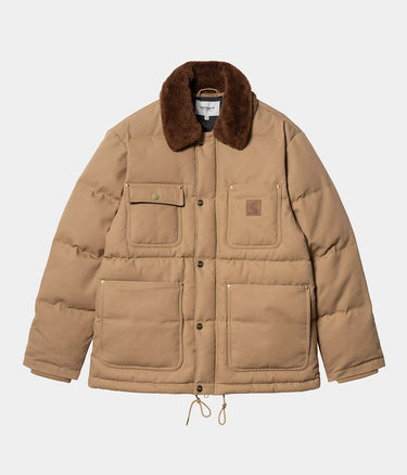CARHARTT WIP RAYLEY JACKET I033893 DUSTY PEANUT - Shoelosophy