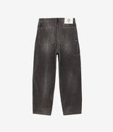 AMISH SUPPLIES SUPER KNEE CORDUROY DESTROYED WASHED BLACK - Shoelosophy