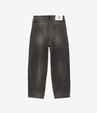 AMISH SUPPLIES SUPER KNEE CORDUROY DESTROY WASHED BLACK - Shoelosophy