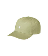CARHARTT WIP MADISON LOGO CAP I036730 GENTLE GREEN - Shoelosophy