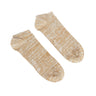 UNIVERSAL WORKS ANKLE SLUB SOCKS DARK SAND - Shoelosophy